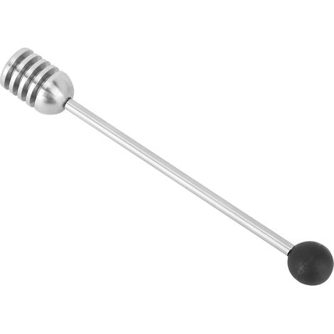 Cuillère à Miel en Acier Inoxydable 304, Agitateur et Bâton de Mélange pour Cuisine - Noir (1/5)