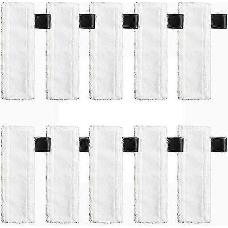 Lot de 10 lingettes pour balai vapeur Karcher Easyfix SC2 SC3 SC4 - Bonne qualité (1/5)