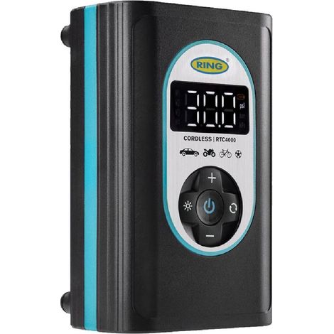 COMPRESSEUR D'AIR AUTONOME 120W RECHARGEABLE RING