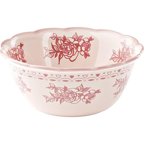 Conteneur 22 cm en mélamine Josephine Table Decor Rose Poudre (1/4)