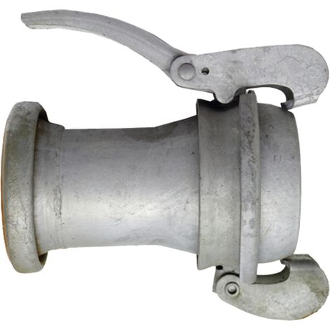 Raccord de réduction Bauer galvanisé A 108 / 4" B 133 / 5" longueur 352 mm
