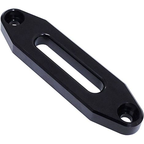 Guide-câble en aluminium noir Hawse pour treuil de VTT/SSV 2000-13000 lb, montage direct, protection Cor (1/5)