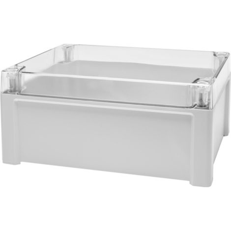 Fibox TPC 241911T Universal-Gehäuse 240 x 191 x 107 Polycarbonat Lichtgrau 1 St.