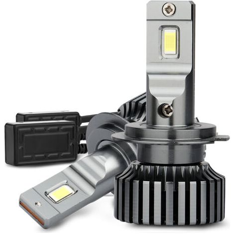 Phare de voiture à LED, phare intégré, projecteur de loin et de près, phare de voiture haute luminosité H7