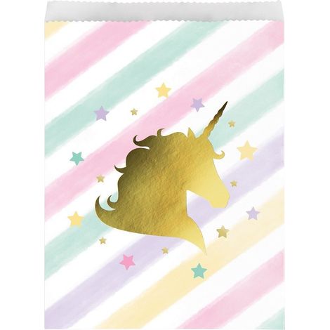 Sachet à biscuits Licorne en papier x10 - Anniversary House