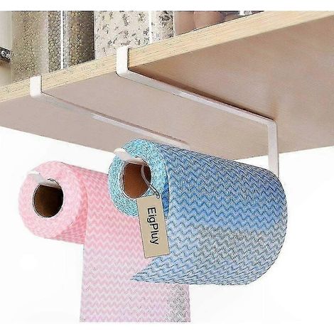 Unterbau-Papierhandtuchhalter für Küche und Bad, bohrfreier Rollenspender, platzsparendes Design für einfachen Zugriff (1/5)