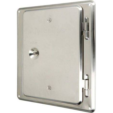 Porte de cheminée 210 x 140 mm raccord coulissant 60 mm (1/3)