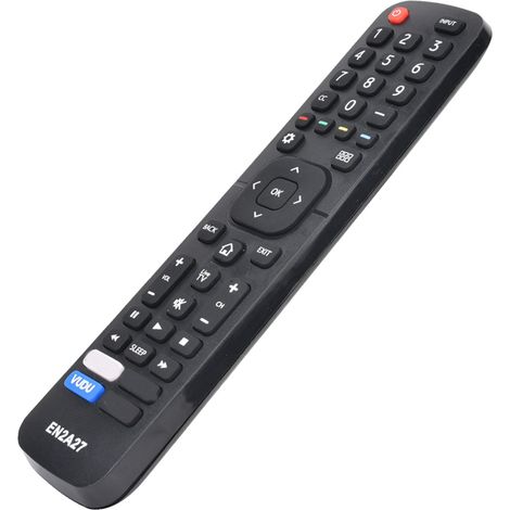 Télécommande intelligente pour téléviseur Hisense EN2A27 (compatible avec les téléviseurs LED HD EN2A27) (1/5)