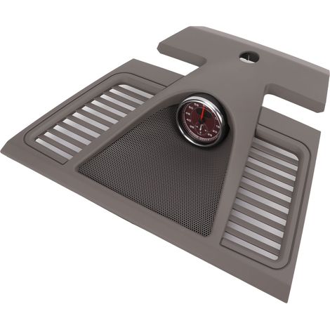Console compteur rouge foncé Panamera 2010-2016, cache cadran gris 97055215101 4U0, pièce de remplacement modification auto, coque compteur de vitesse. (1/5)