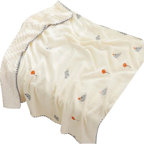 Couverture d'emmaillotage pour bébé - Motif dessin animé - Couverture de réception pour bébés garçons et filles - Literie pour bébé - Accessoire de berceau pour garçon et fille - Cadeau de fête (1/5)
