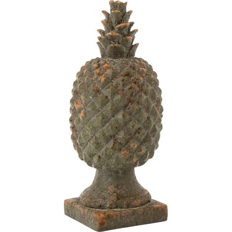 Ananas d'Extérieur "Antik" 43cm Vert Foncé (1/2)