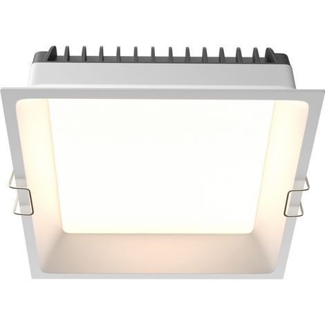 Maytoni Okno Spot encastré 17 cm Blanc 3000-4000-6000K IP44