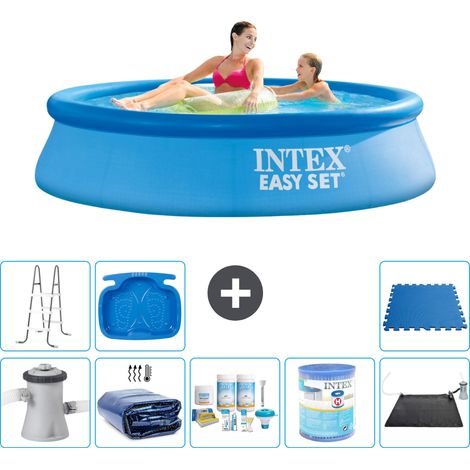 Intex Piscina Easy Set Rotonda - 244x61 cm - 8-pezzi S30784 (1/5)