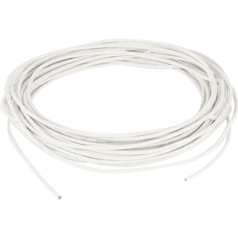 Câble haute température de 10 m / 33 pi, conducteur en cuivre étamé de 1 mm², 500 °C