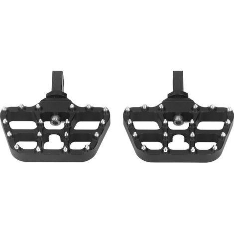 1 paire de repose-pieds conducteur antidérapants pour moto R18 2020-2022+ (argent) (1/5)