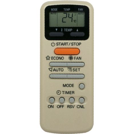 Télécommande de remplacement pour climatiseur Toshiba WH-E1NE WH-D9S WC-E1NE KT-TS1 (1/4)
