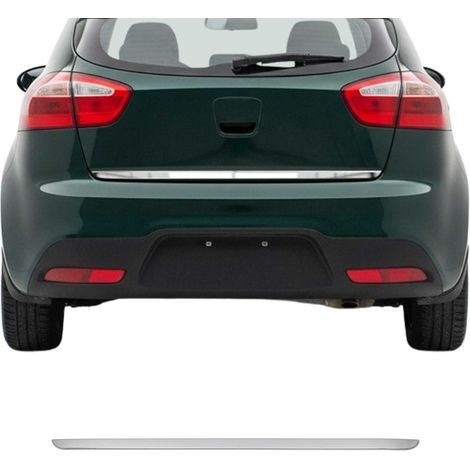 Garniture de Hayon Coffre pour Kia Rio 2011-2017 acier inox (1/5)