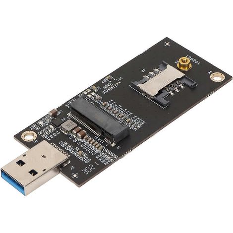 Adaptateur NGFF vers USB 3.0 avec emplacement pour carte SIM, stable et prêt à l'emploi. Adaptateur M.2 vers USB pour Windows. (1/4)