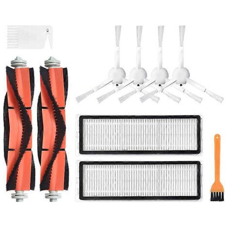 Lot de 10 brosses principales, brosses latérales et filtres pour aspirateur robot Xiaomi Mijia 1C STYTJ01ZHM - Pièces et accessoires A (1/5)