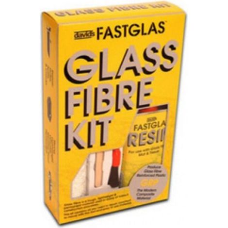 U-POL ISOPON® FASTGLAS Resin & Glass Fibre Repair Kit – Small Size (UPOGLSMD)