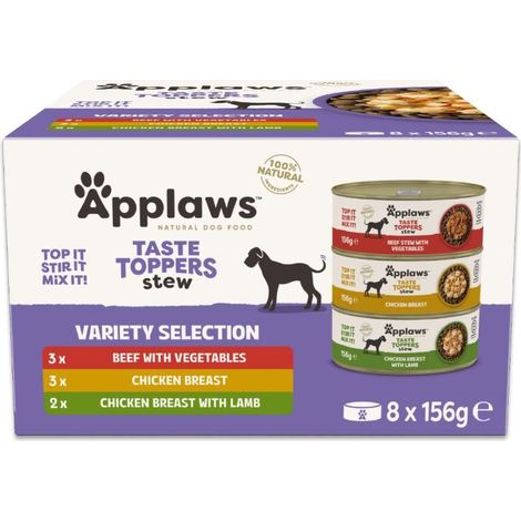 Applaws - Multipack Mixed Ragout, Dog - 8x156g