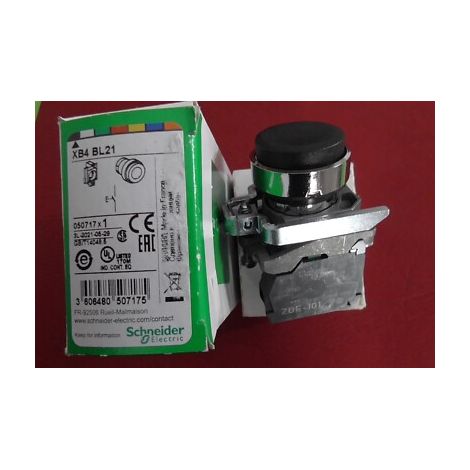 Bouton Poussoir Marche 1 NO SCHNEIDER XB4 BL21 Nouveau
