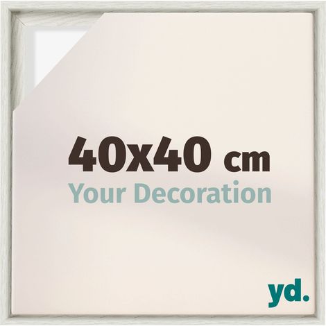 Your Decoration - Cadre flottant - Peinture À La Chaux - Cadre en caisse américaine pour toile sur chassis - MDF - Lyon (1/5)