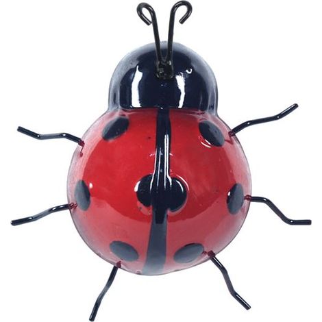 Signes Grimalt Mur Adorno Garden  Mariquitas Red Gardin 8x9x4cm 95546