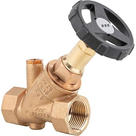Vanne à flux libre KEMPER RG avec bouchon de vidange G1/4, IG DN40 (1 1/2") (1/3)