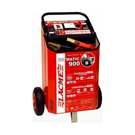 Caricabatterie LACME Vatmatic 900 12 V. Carica 30 A. Avviamento 700 A - 512700