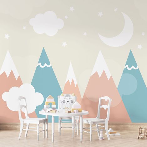 Papier peint panoramique Enfants - Paysage - 195 cm x 130 cm (1/4)