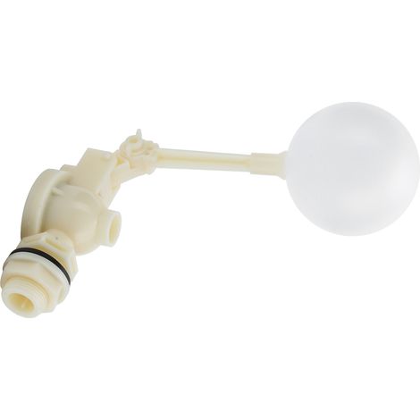 Vanne à flotteur en plastique G3/4", flotteur réglable pour réservoir/tour d'eau, installation possible sous n'importe quel angle, DN20 (1/5)