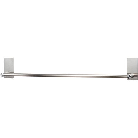1 Porte-serviettes,Acier inoxydable,Sans perçage,Adhésif puissant,75 cm,Salle de bain,Cuisine (1/5)