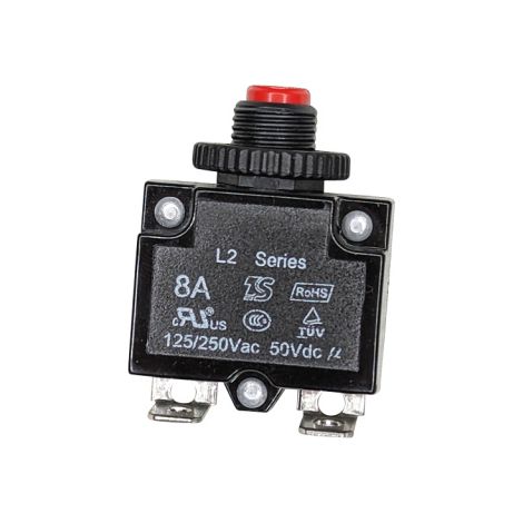 Thermoschalter Leistungsschalter L2 Series Reset Schalter Überlastschutz für Akku Regenfasspumpe uvm. (1/3)