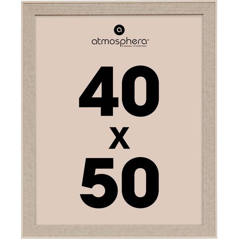 Bilderrahmen Missy beige 45,5x55,5cm - Atmosphera créateur d'intérieur (1/3)