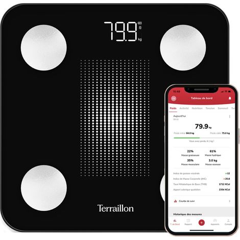 Balance Pese personne Connectée Bluetooth WEIGHT CONNECT (1/5)