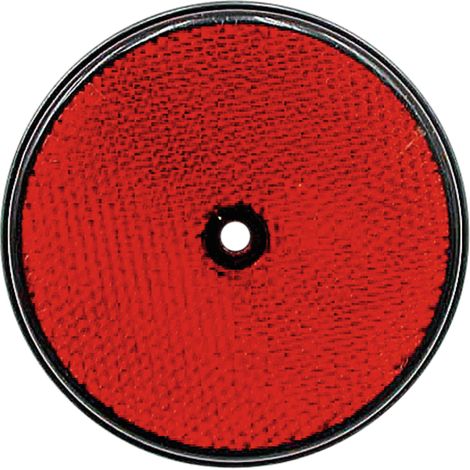 Runder Reflektor zum Aufschrauben auf 85 mm, 2 Stück.
