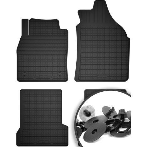 Tappetini in gomma + fermi per: Ford Fiesta MK8 hatchback (2017-)