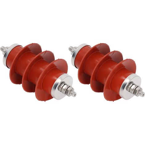 2 Pièces Parafoudres 15KV pour Clôture Électrique, Accessoires Haute Tension pour Grillage de Jardin, Filetage Mâle 0.7cm (1/5)