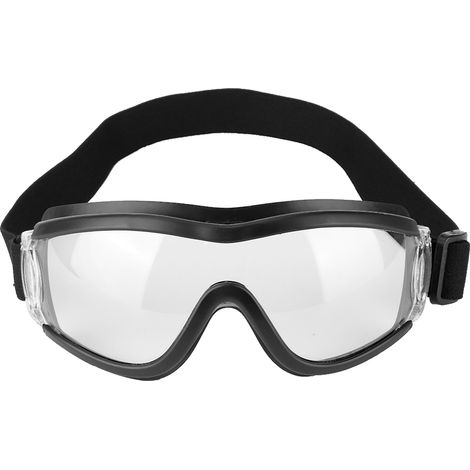 Lunettes Moto Protection Yeux Anti-Poussière Anti-Buée Pare-Vent Anti-Éclaboussures Sécurité Transparentes (1/4)