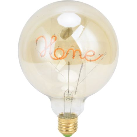 Ampoule LED ronde 220V, sans toxique, sans scintillement, économique, écologique, gradable, lumineuse pour maison (1/5)