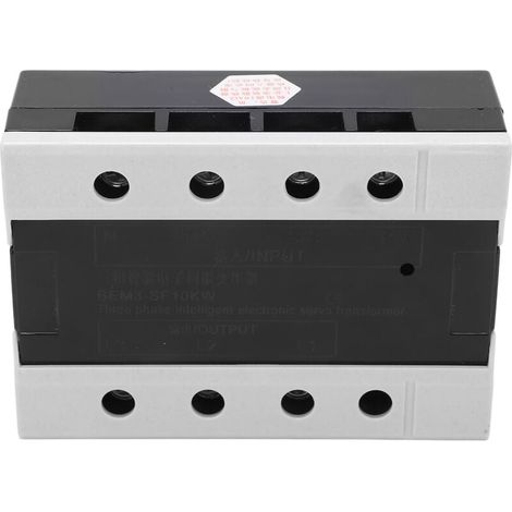 Transformateur servo triphasé 10KW Convertisseur de tension électronique Entrée 360‑420V Sortie 200‑230V (1/4)