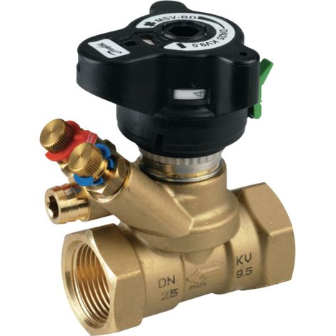 Danfoss Valvola di bilanciamento e misurazione MSV-BD Leno MSV-BD 15, Rp 1/2, 003Z4001