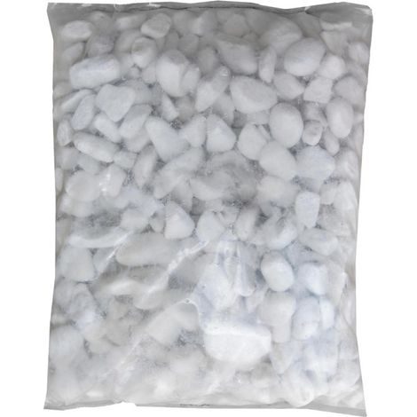 Piedra Redonda Decorativa 20/40 mm Saco 20 kg  Canto Rodado Blanco  Árido Jardín  Decoración Caminos y Jardineras (1/5)