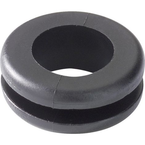 N/A HellermannTyton HV1208-PVC-BK-M1 633-02080 Ø max. des bornes 8 mm PVC noir 1 pc(s) (1/2)