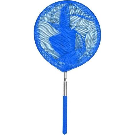 UlisemFilet d'épuisette télescopique pour piscine Filet de nettoyage en acier inoxydable Épuisette télescopique pour bassin avec poteau télescopique pour femmes, hommes et (1/4)