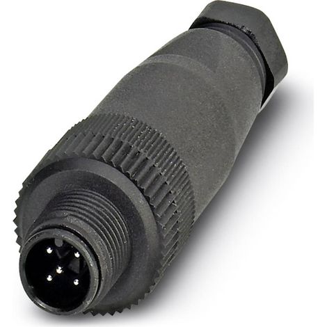 Connecteur circulaire Phoenix Contact, M12 5 contacts, Vis ( Prix pour 1 ) (1/2)
