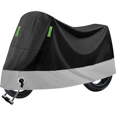 Housse protection scooter moto extérieur étanche UV pluie poussière L XL 1.9-2.1m (1/5)