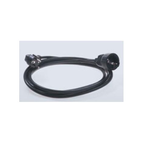 BACHMANN - 341.185 - RALLONGE SCHUKO - NOIR - 3 M