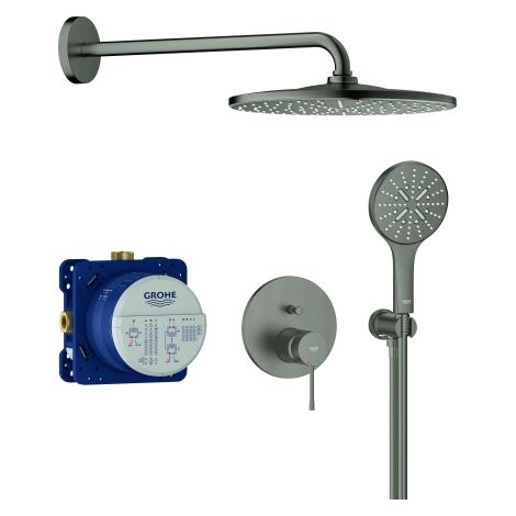Grohe Duschsystem Essence UP, m Rainsho. Mono 310, hd graph. geb. (1/3)